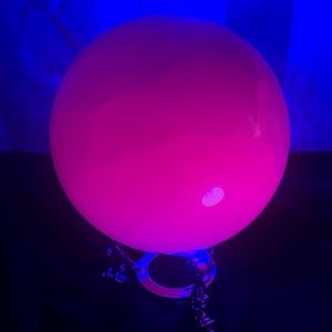 Beautiful UV Reactive Mangano Sphere